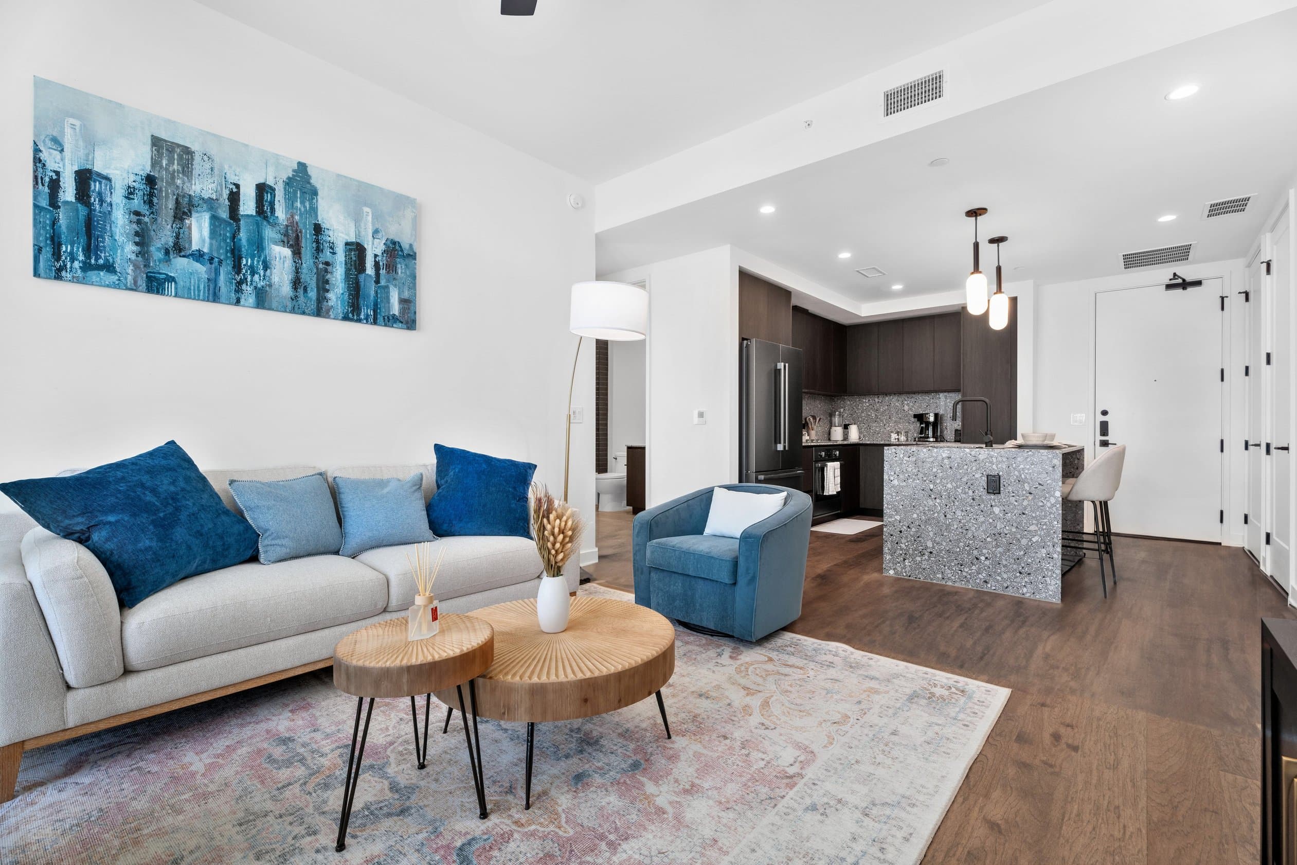 Open concept living in Hutto, TX